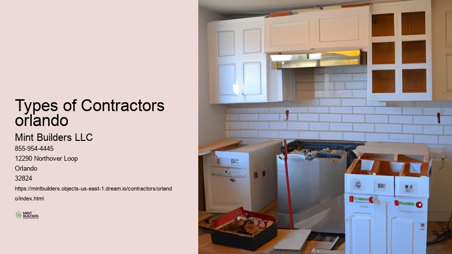 Types of Contractors orlando