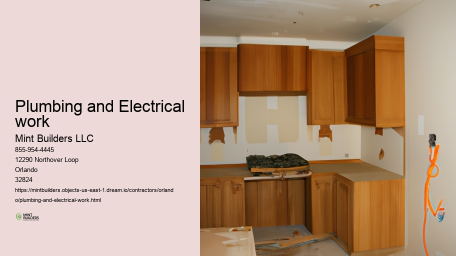 Plumbing and Electrical work